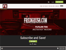 Tablet Screenshot of fredkrush.com